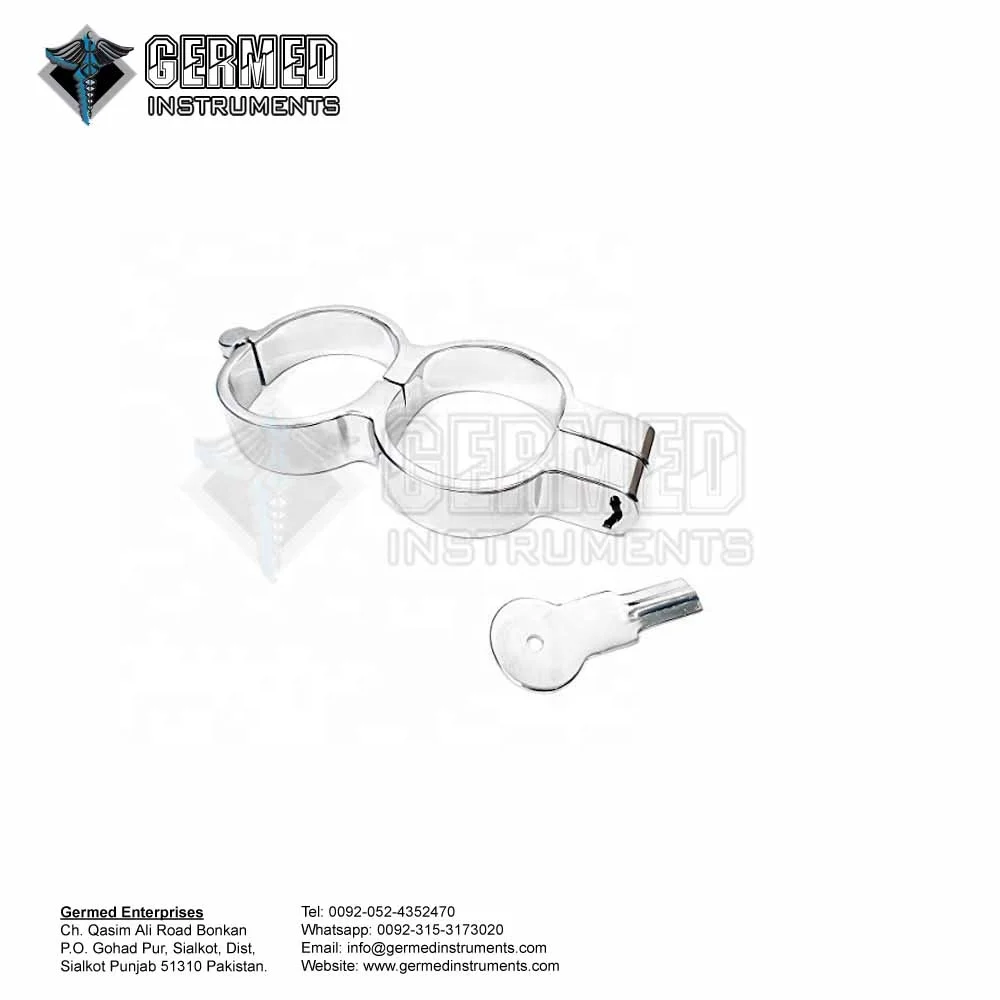 Manufacturer Supplier Wholesale Customized Stainless Steel Irish 8 Handcuffs / Irish-8 Quick Snap Shut Locking Bondage Handcuffs