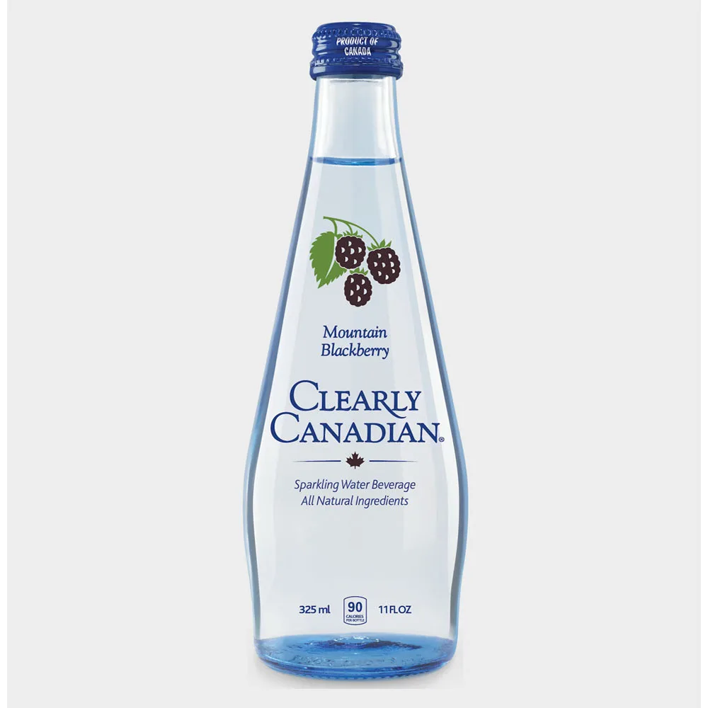 
Best Taste Clearly Canadian Originals Mountain Blackberry Sparkling Canadian Spring Water With 4 Simple Natural Ingredients 