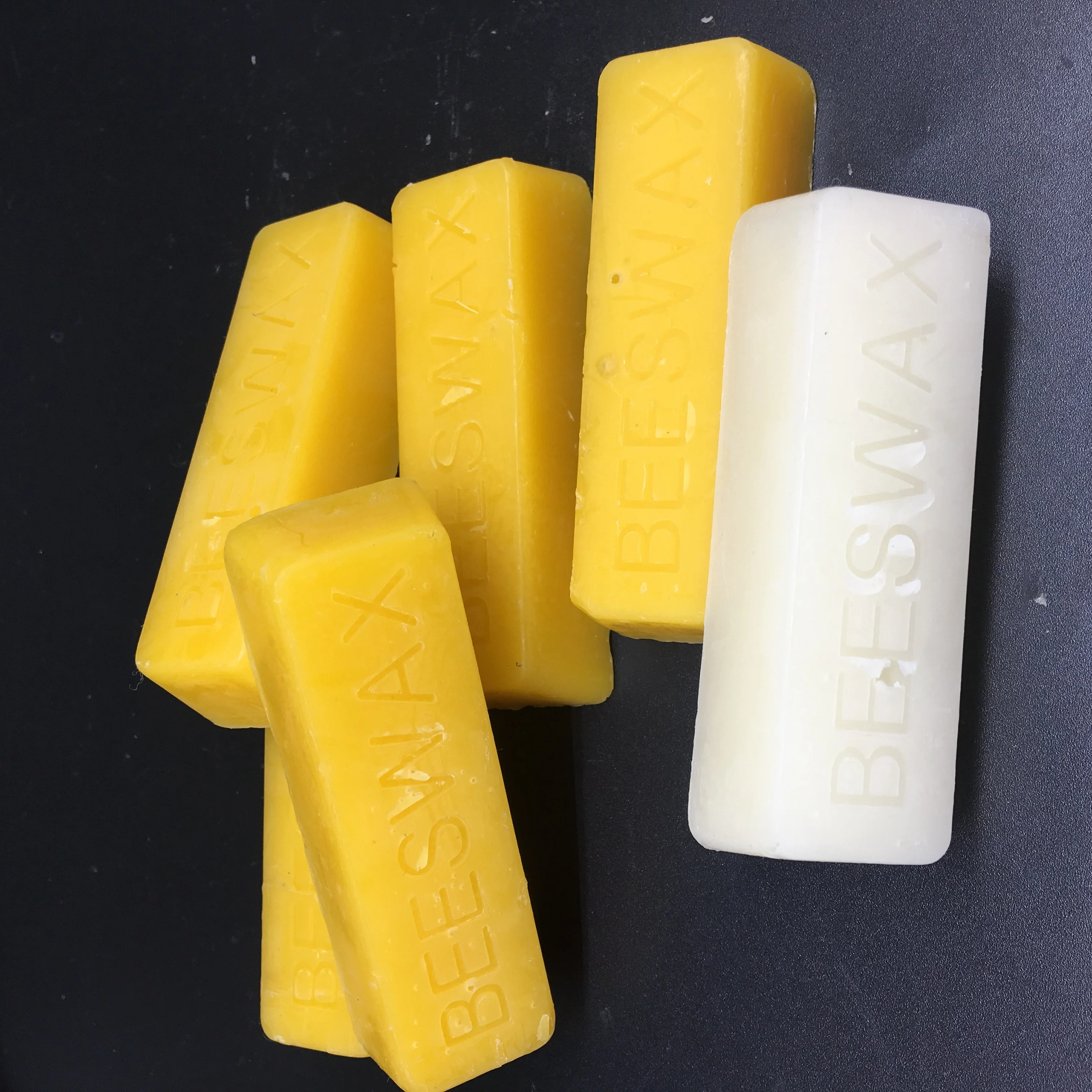 1oz Beeswax Bars for cosmetics and Candles DIY