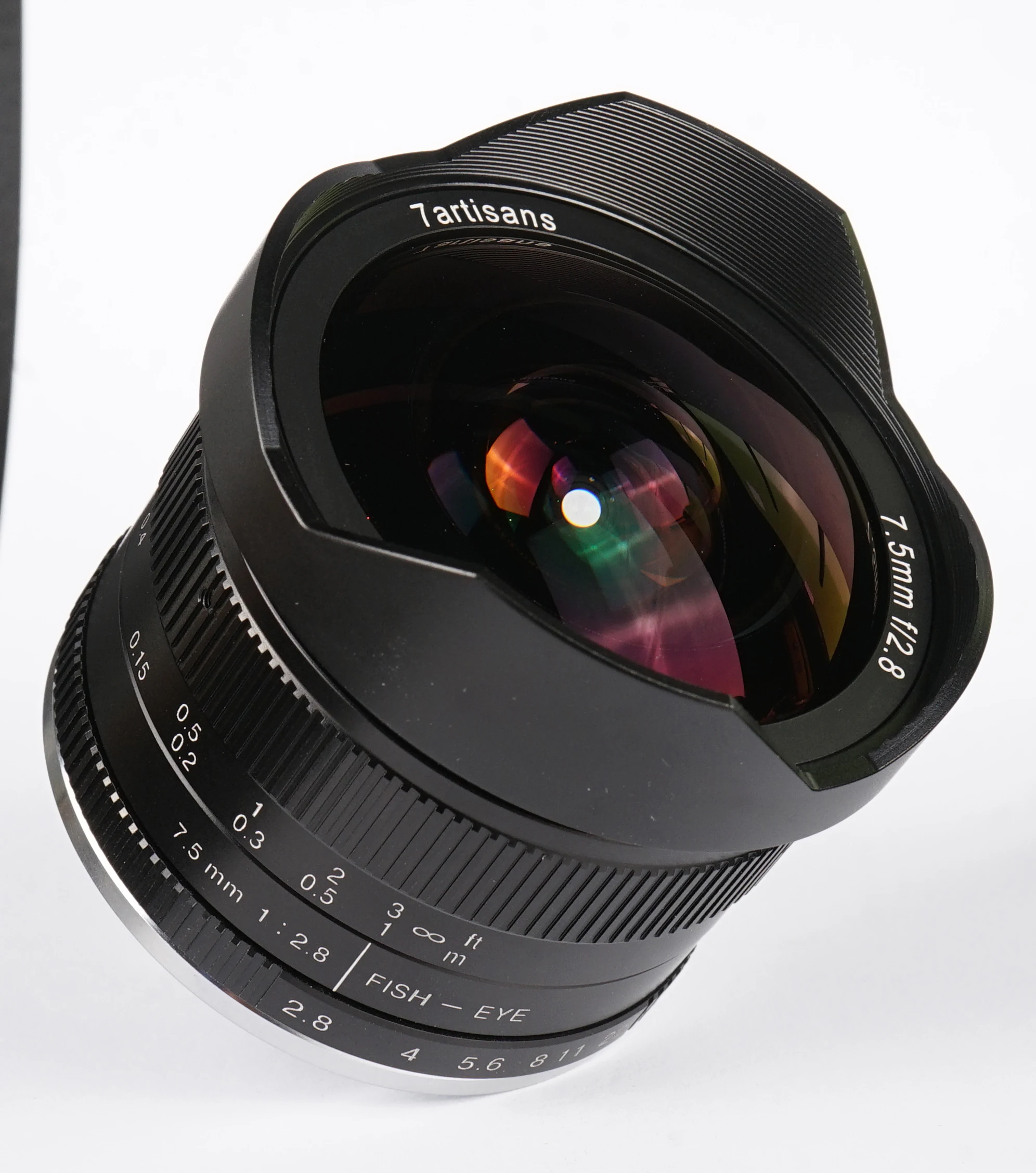 7 ремесленников 5 мм F2.8 Рыбий глаз объектив APS-C черный EOSM крепление для