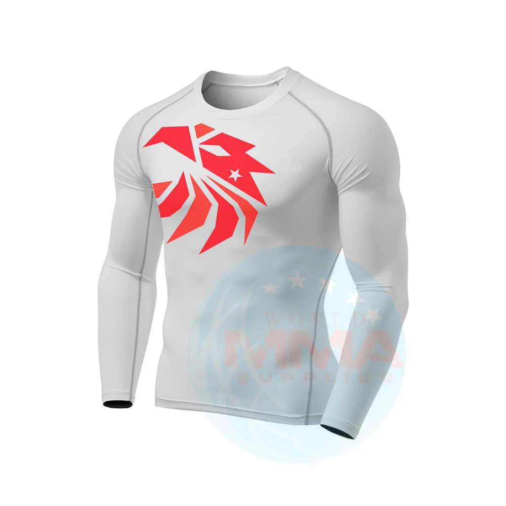 Rash Guard Shirts Custom Blank Mens Sublimated Rash Guard Best Quality Lycraa Pink Women Black Yellow Green Surf Trend XXL Blue