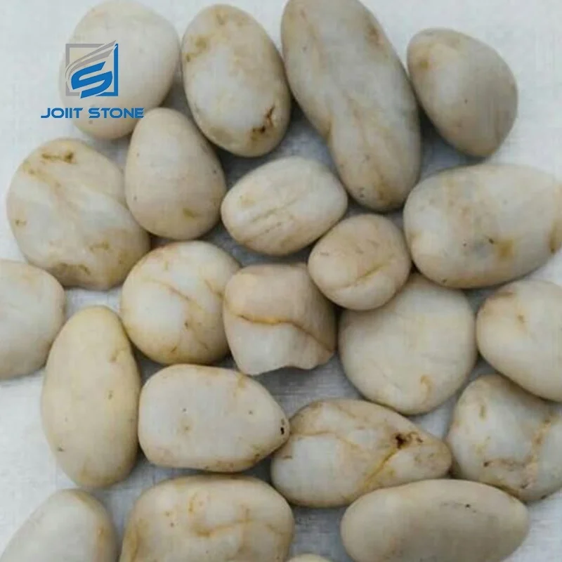 Wholesale Decorative Natural White Pebble Stone For Landscaping