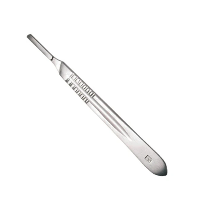 BP Handle #4 / Scalpel Handle + 10 Sterile Blade # 22 Stainless Steel Custom Size Balde Holders