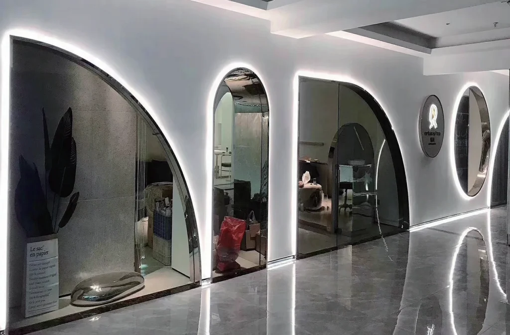 
led neon strip led strip without point led 5M per roll wall lighting decoration lighting 6x6mm 