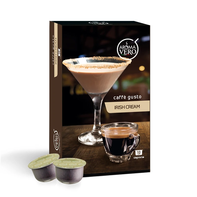 High Quality  Made In Italy IRISH CREAM FLAVOURED COFFEE coffee - 6gr pack 100pcs*box Hot Sale