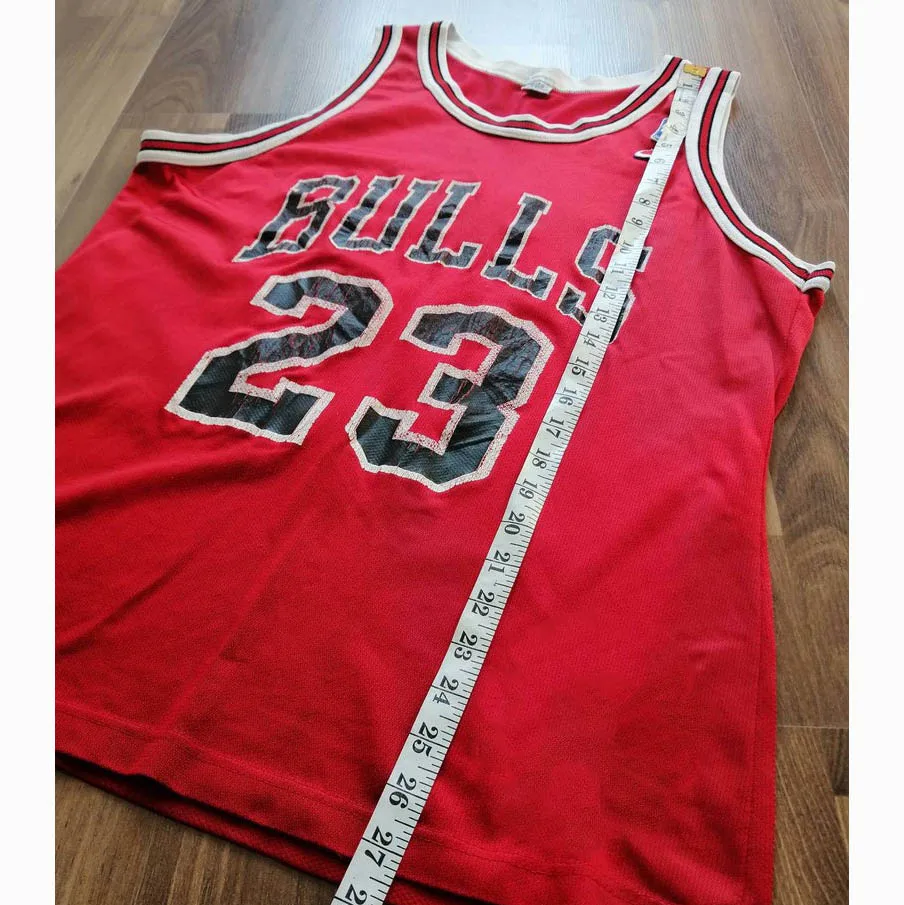  Изготовленный на заказ вы можете выбрать свой собственный дизайн баскетбольная команда Чикагские Быки) Джерси вышитая майка футболка из твердых пород дерева классический игроков клуба «Витаутас»