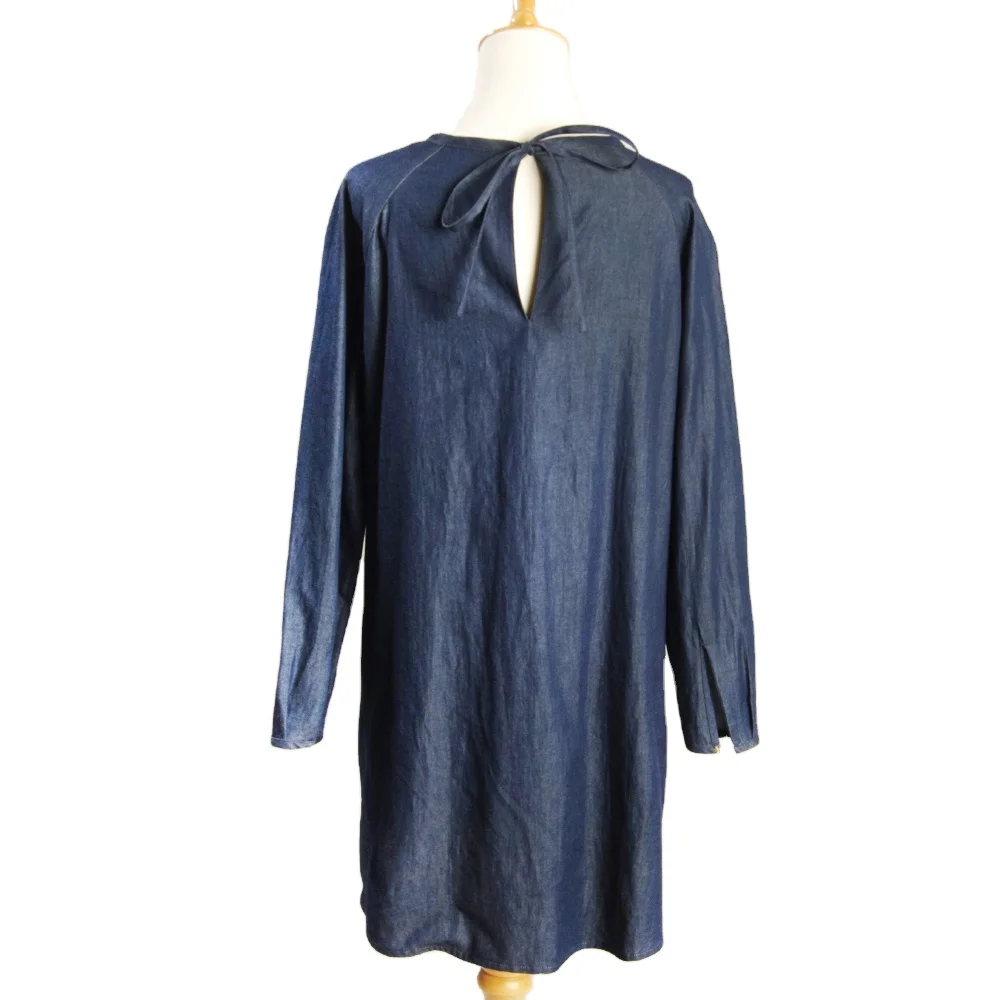 Summer Popular Denim Dresses Woman Clothes Ladies Modern Dress