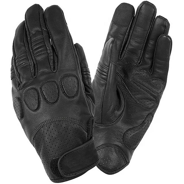 Custom Cafe Racer Classic Style Motorcycle Leather Gloves/ Vintage Style Motorcycle Leather Gloves