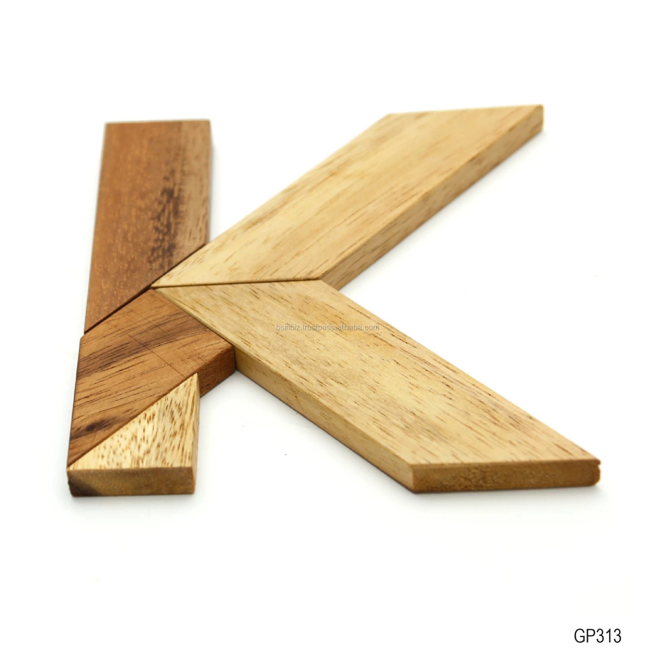 K Puzzle Designs Home Decor Table in Wooden Cover Box from Monkeypod Wood for Brain Teaser and Kids Educational Learning