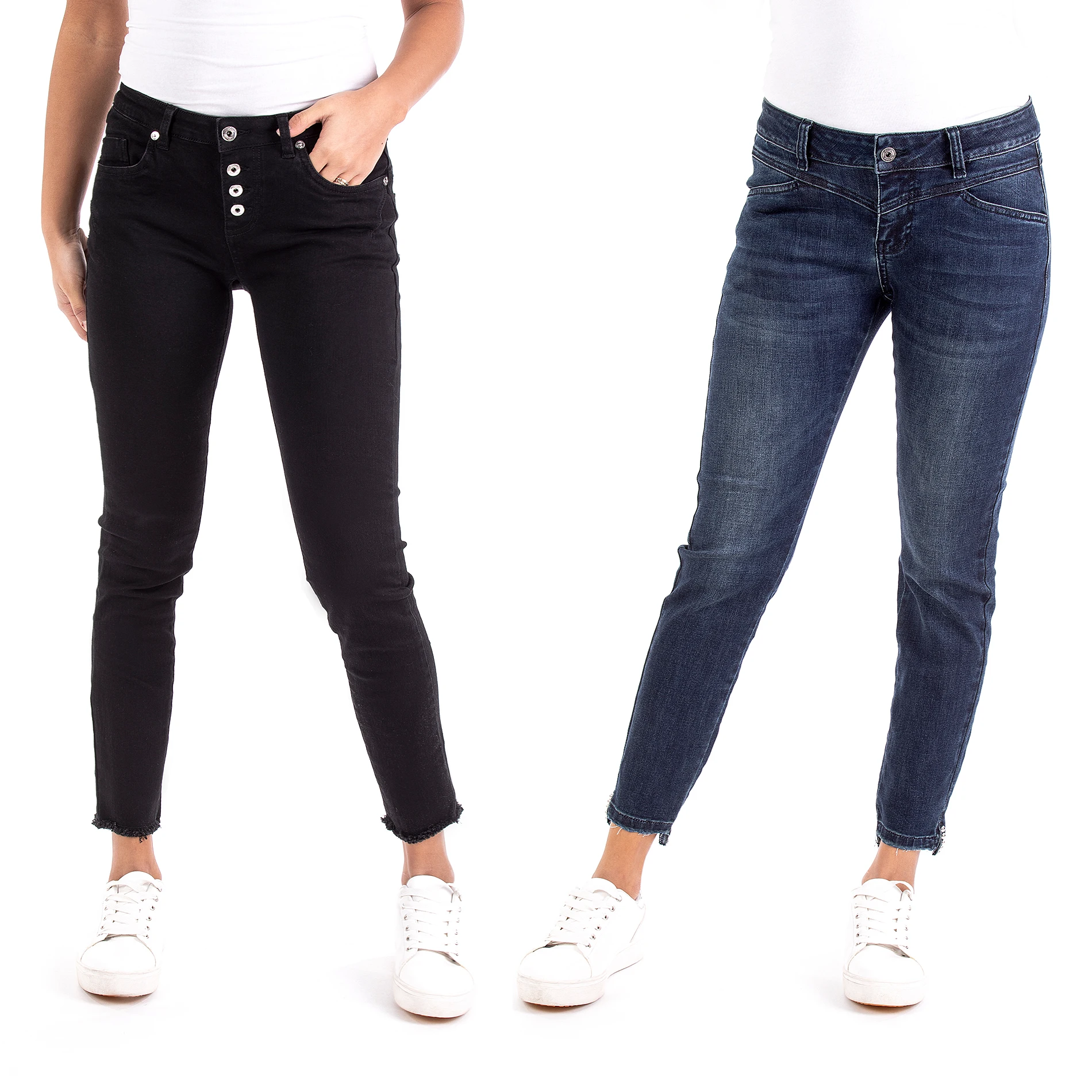 ODM OEM jeans for women Decorative belt We are a manufacturer of high quality denim clothing jeans factory