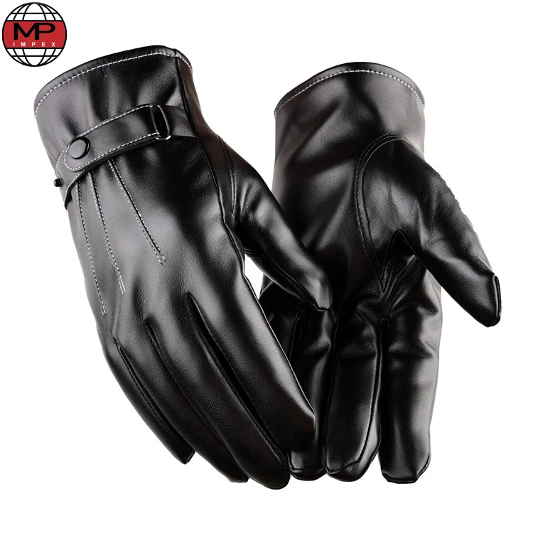 Custom Lining Winter Real Durable Leather Gloves Wholesale
