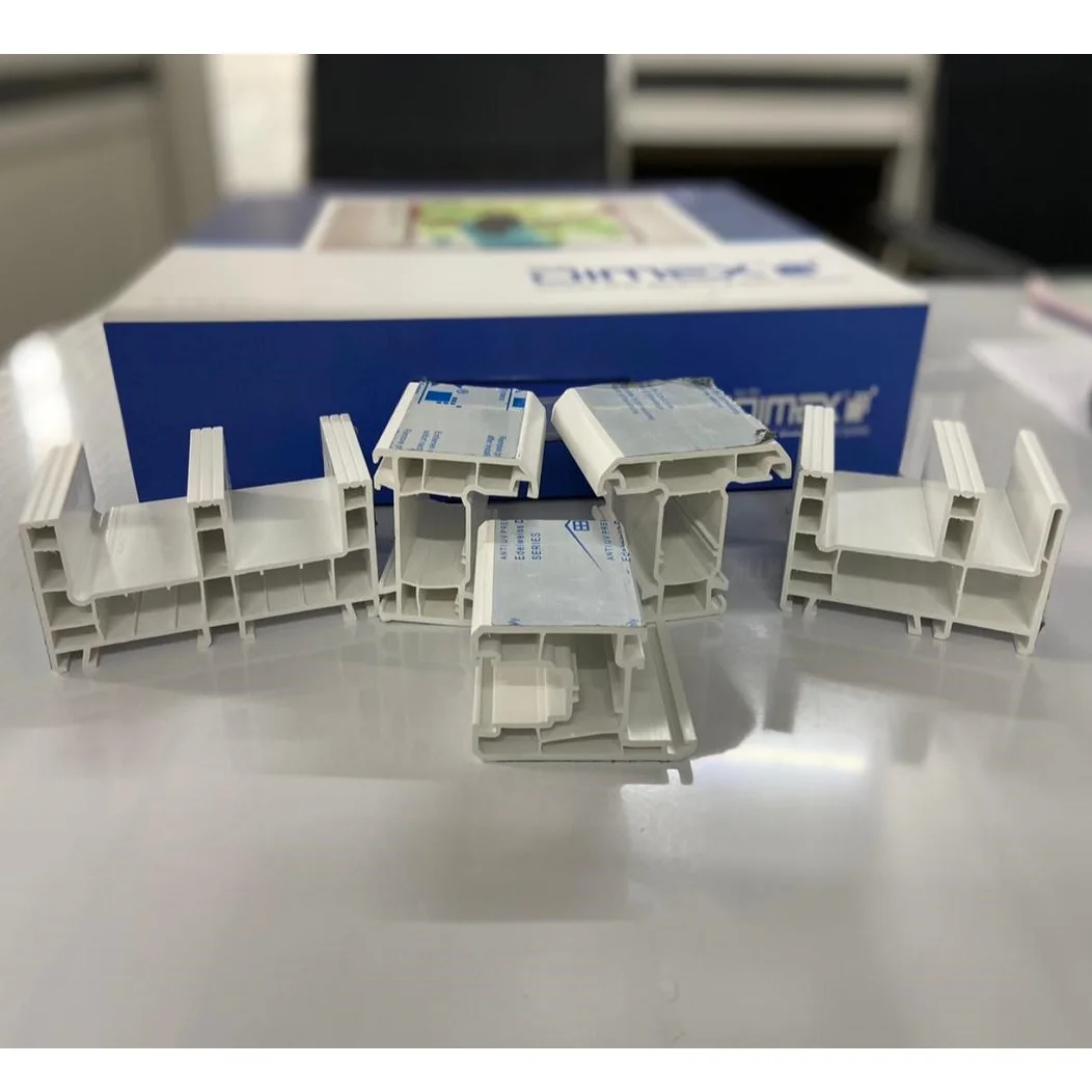 Новейший профиль окон из НПВХ с ламинированной глянцевой поверхностью