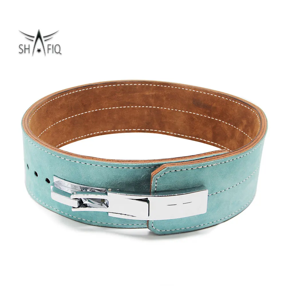 Belt Fitness Body Building EVA Or Cowhide Gym Waist Trainer Men Women 10 Mm Weight Belt Hot Sale