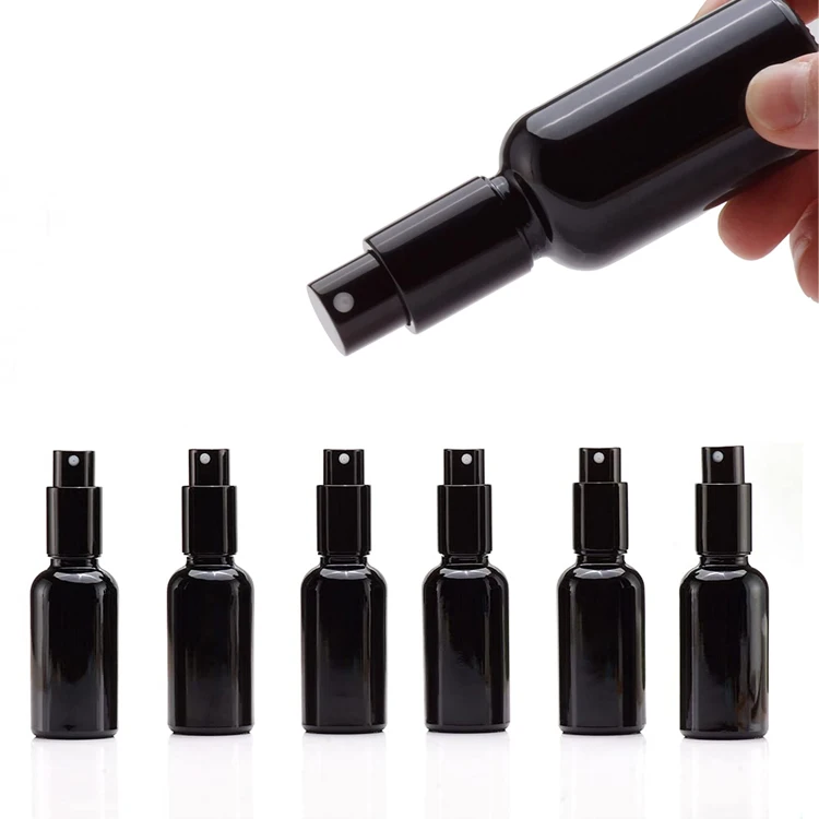 5 ml 50ml 20ml 100ml 5ml 10ml 30 ml Transparent Clear Frosted Round 100 ml 50 ml 30ml 15ml Glass Spray Bottle With Gold Lids