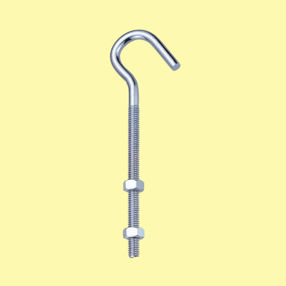 steel clothesline hooks bolt with nut