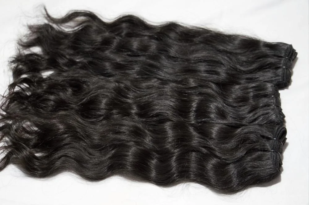 RAW NATURAL WAVY  -  UNPROCESSED RAW VIRGIN HAIR