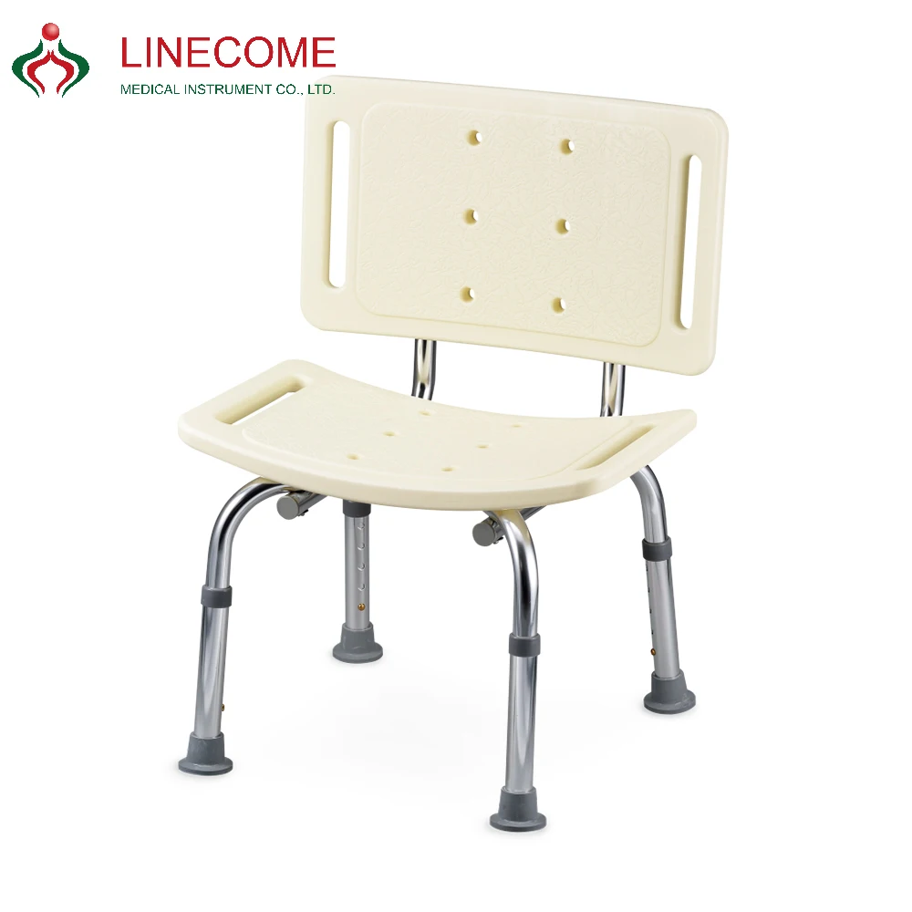 Taiwan Made Shower Chair Non-slip Pregnant Older Bath Stool Bathroom Chairs LC-9020