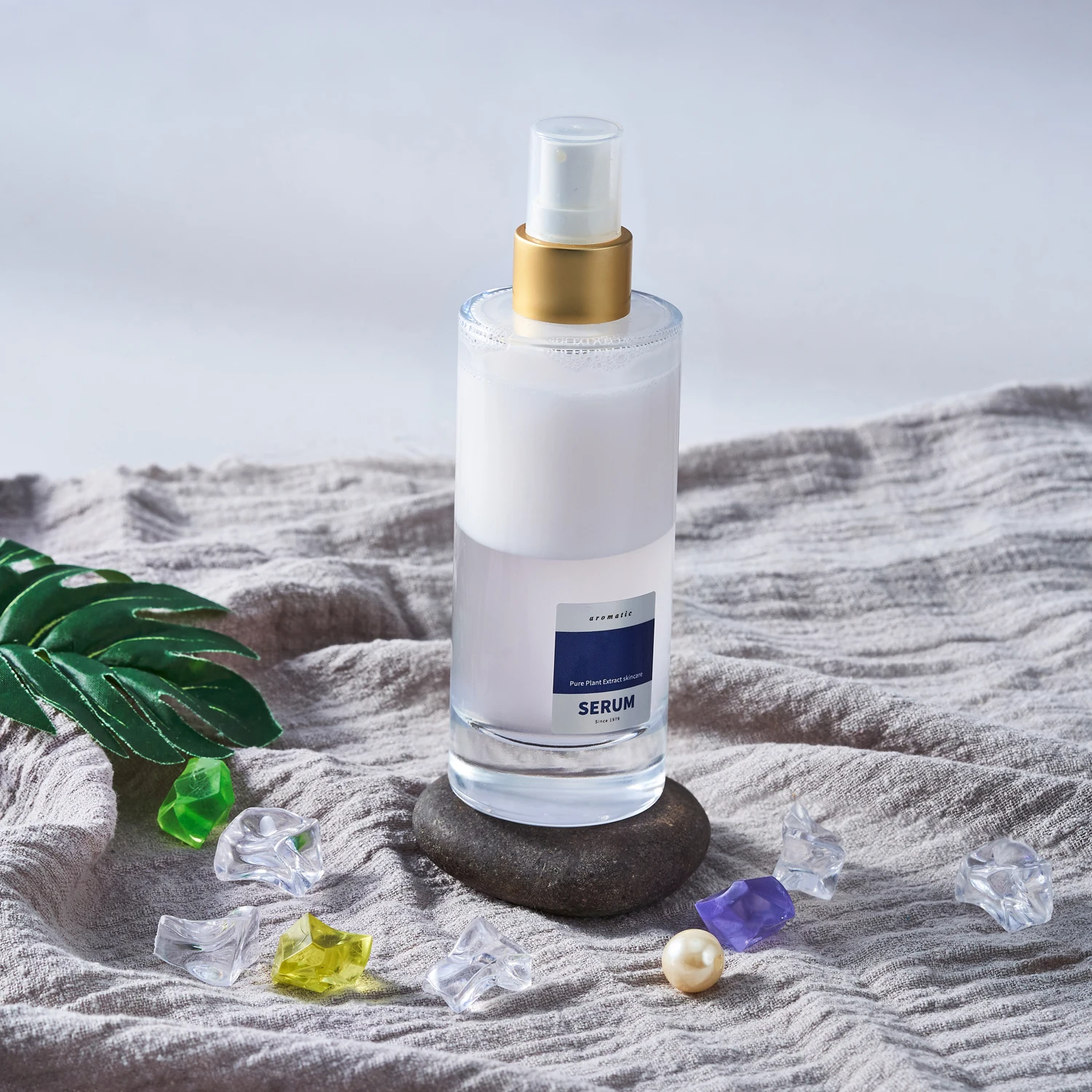 OBM Laminaria Ochroleuca Extract Moisturizing Blue Dual Essence