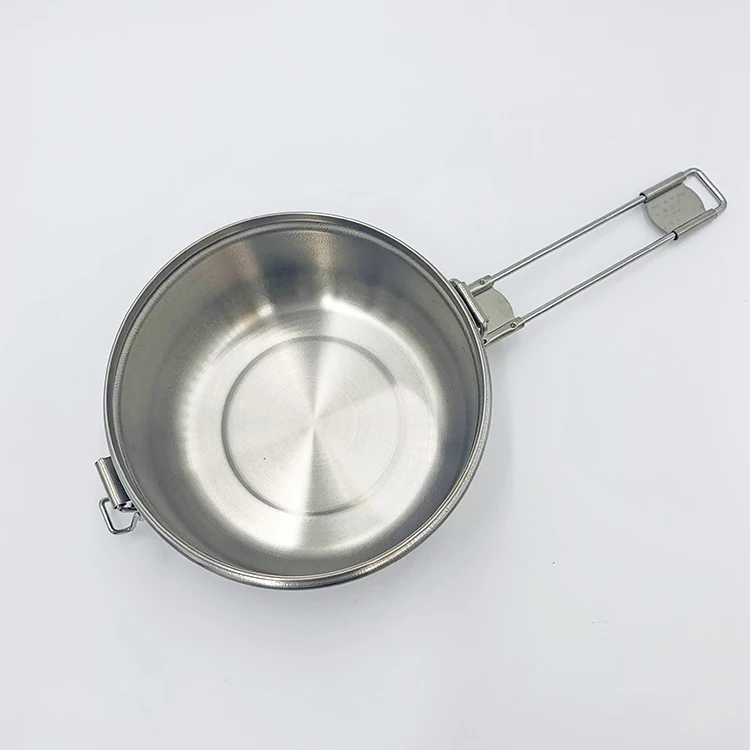 MIT Titanium two tiers lunch box for out door