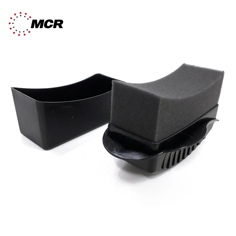 KOREAN PREMIUM TIRE DRESSING APPLICATOR PAD Car Wax Sponge Car-care Shine Vehicle Cleaning