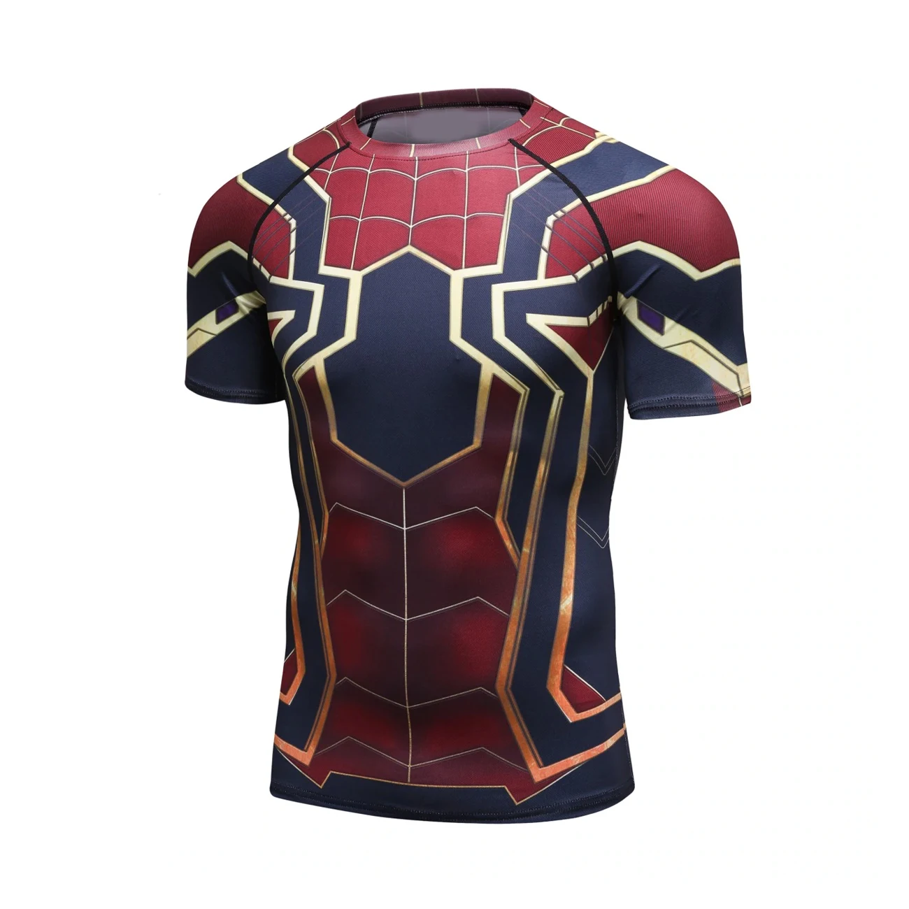 wholesale mma rash guard Design your own sublimated print mma rash guard Short sleeve rush guard for Men