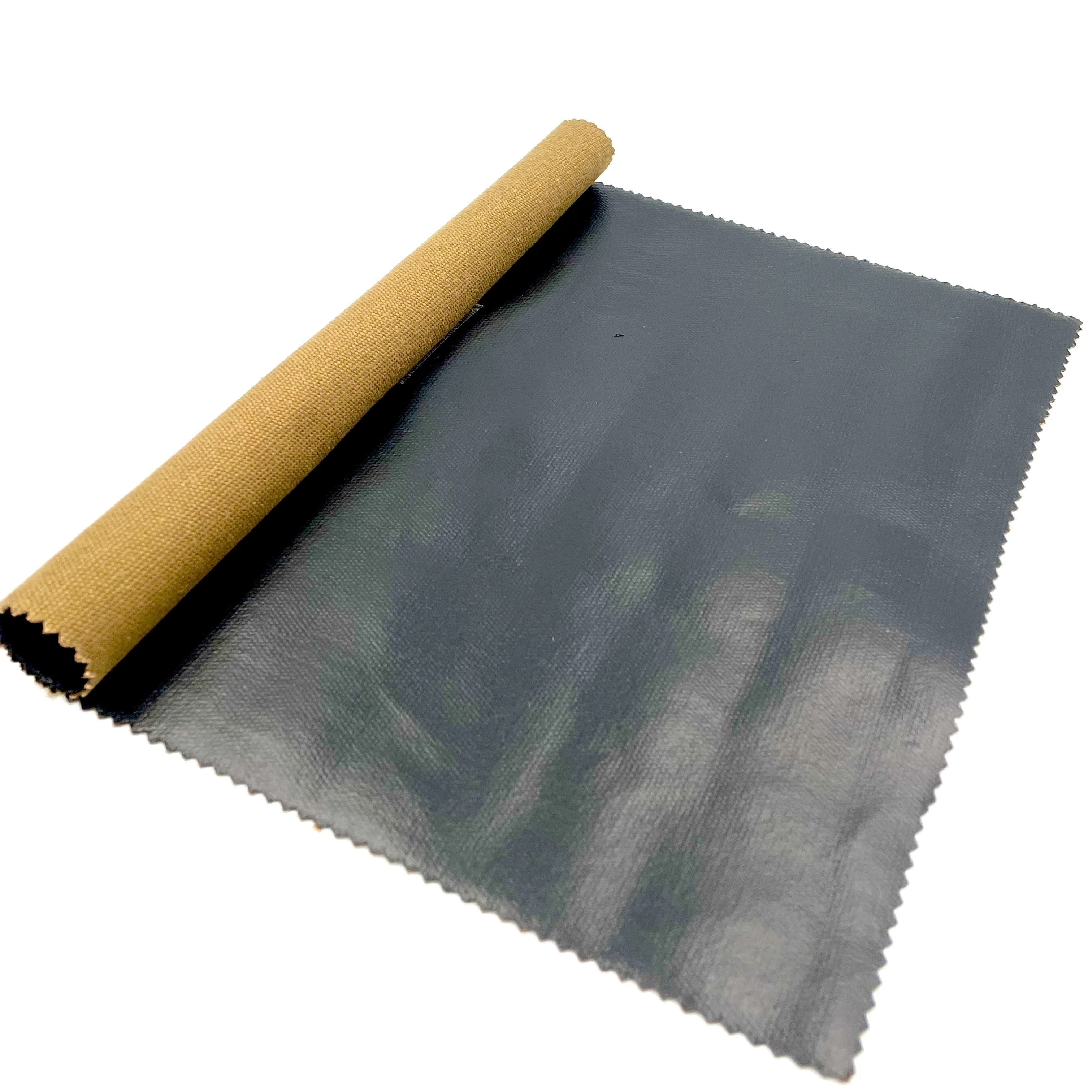 
EPO High Quality 100% Cotton Fabric with Waterproof Recycled-PVB Coating for Luggage 