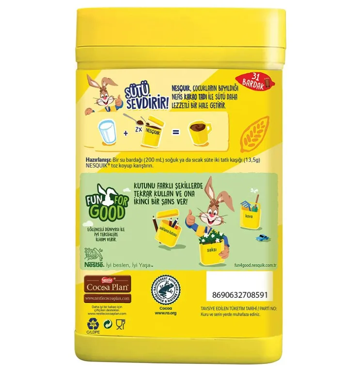 Порошок Nestlee Nesquik Plus 420 г