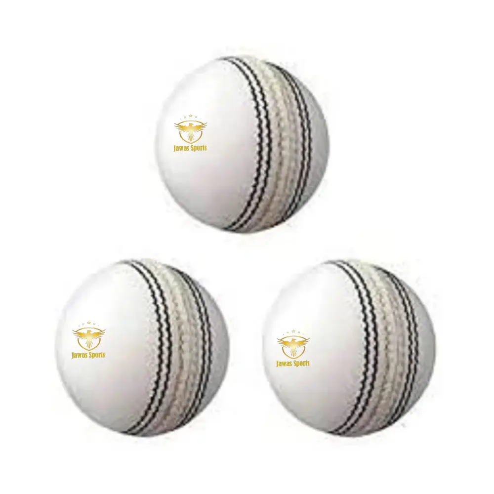 Cricket Hard Balls Wholesale Hand Stitched Premium Quality Leather Made In White Color A Grade Balls