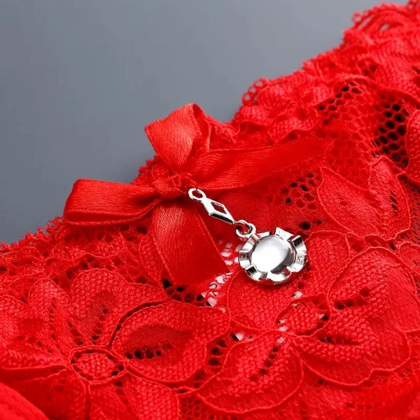 Women Mini Thongs Lace Panties Sexy Bikini Adjustable Lingerie Girls G-Strings