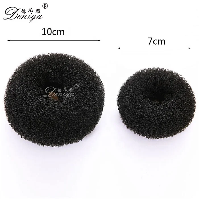 Женское модное кольцо для пучка волос с пончиком, формирователь волос, Пончик, пончик