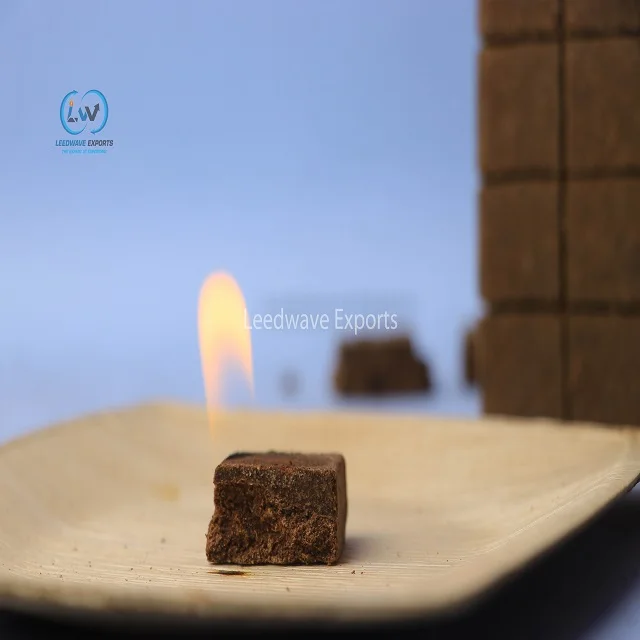 Camp Bio Fuel Brown Fire Lighter Blocks Supplier from Indian