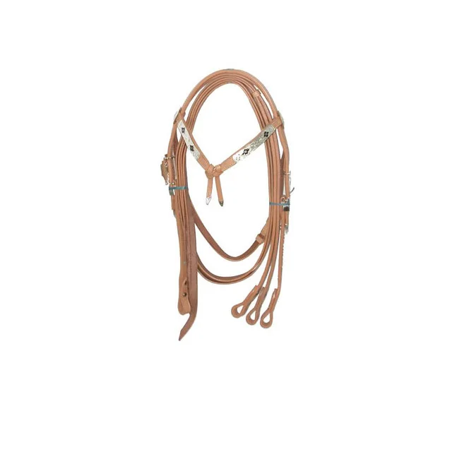 Tooled Leather Headstall