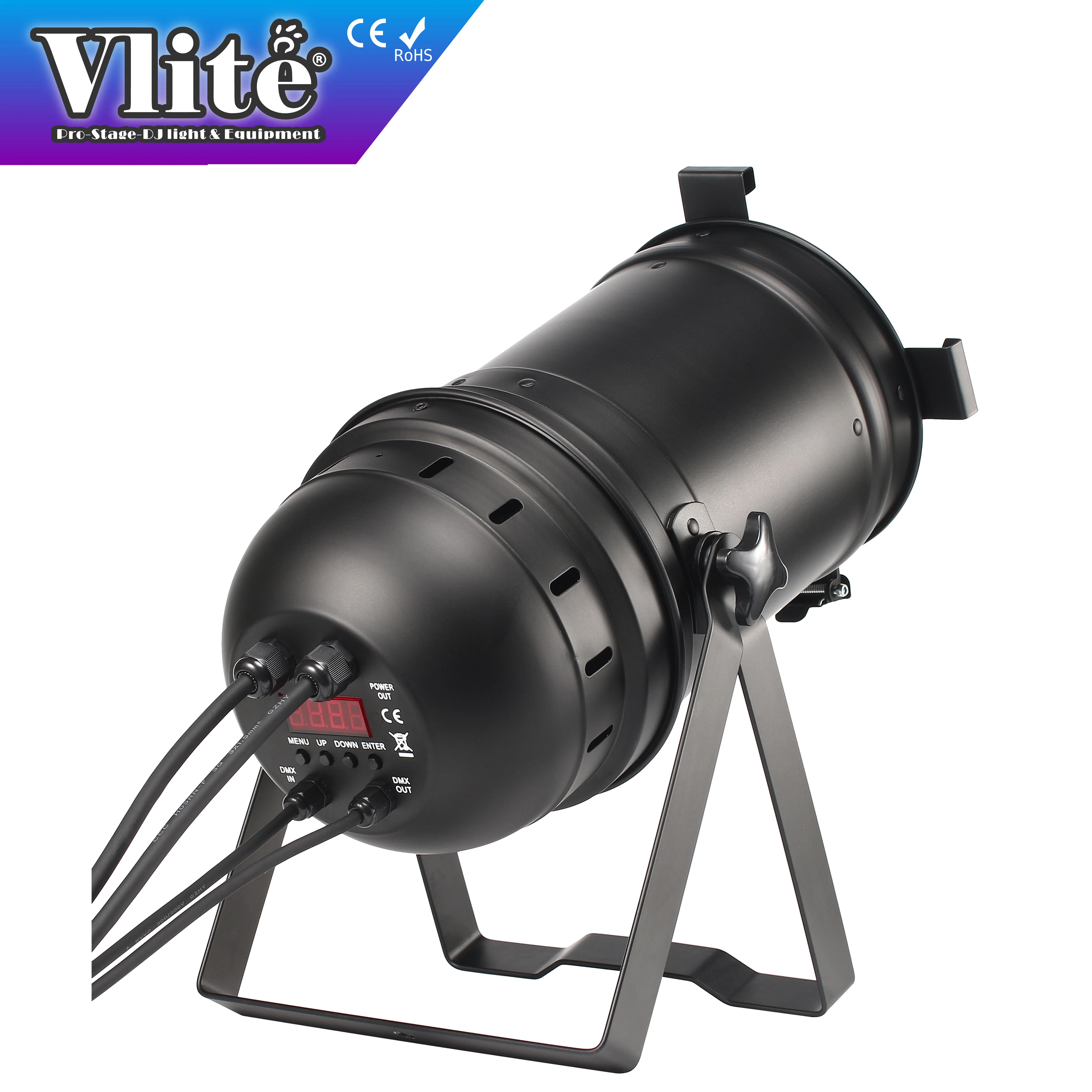 200W Two-color Zoom LED PAR Fresnel Lens