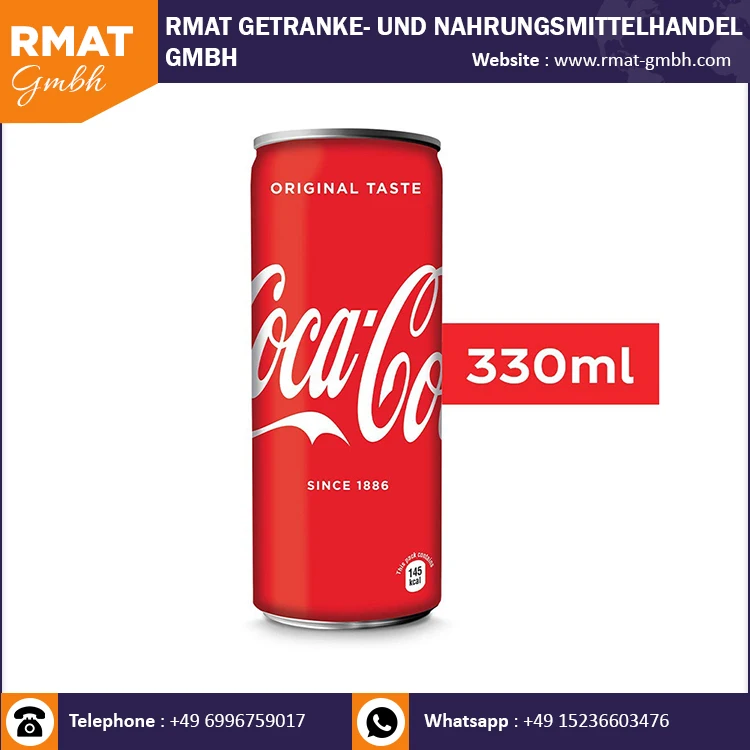 
Coca Cola Cans Bulk Exporter 