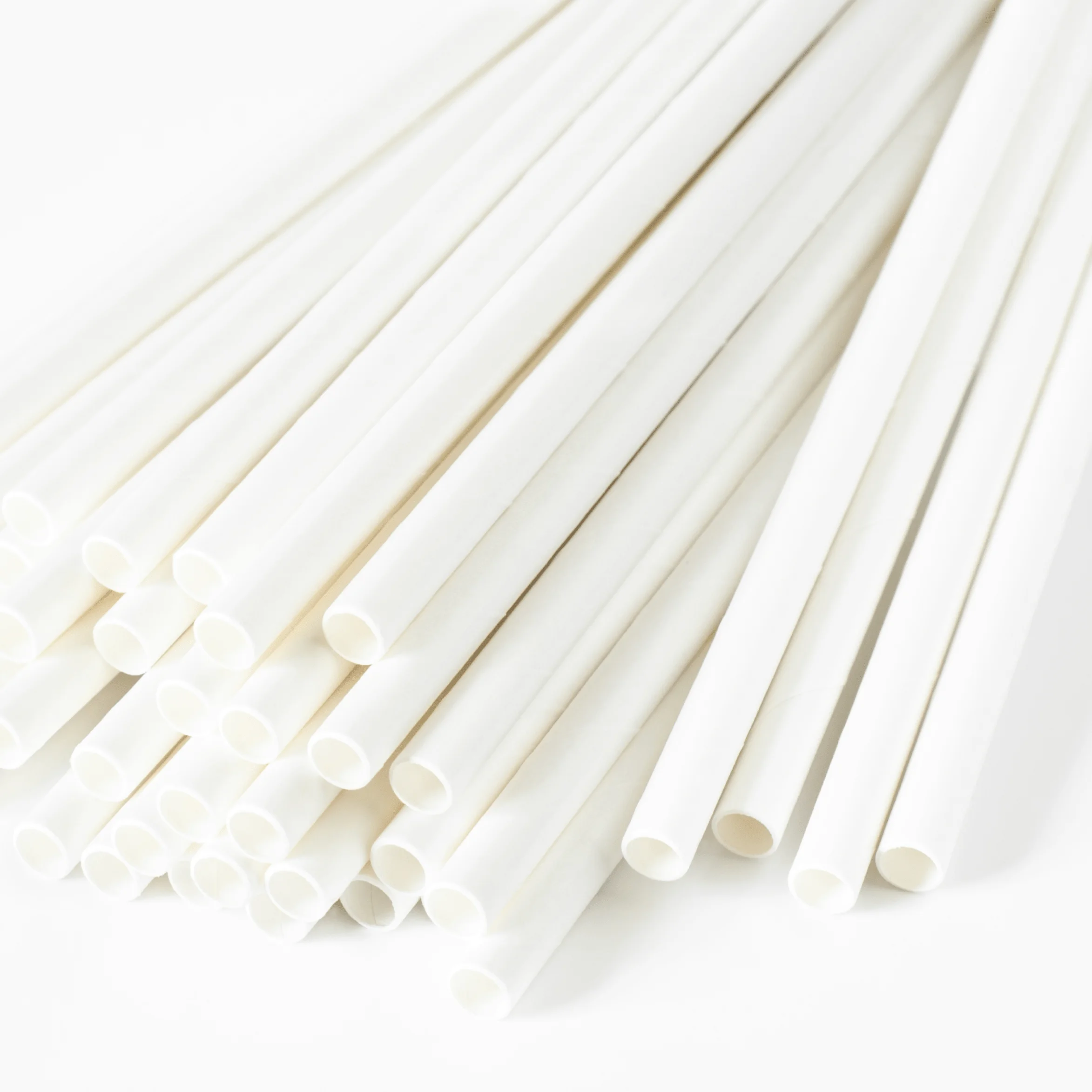 
Ukraine ECO white disposable bar straws 