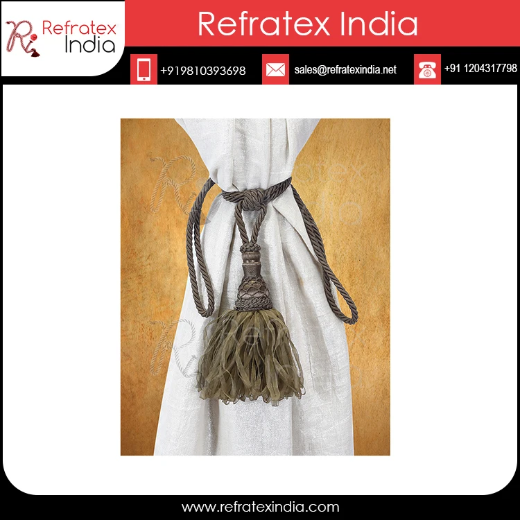 Последняя декоративные Изысканная штора подхват занавески задержи массовые поставки