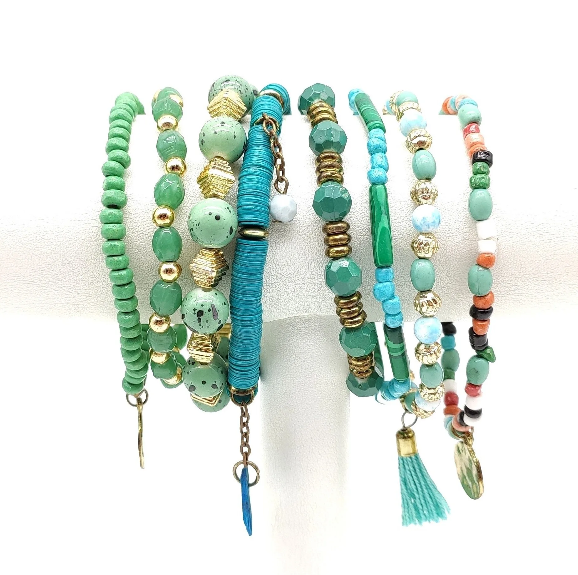 Women Jewelry Adjustable Rope Turkish Blue Bracelet Handmade Woven Braided Bead Evil Eyes Bracelets