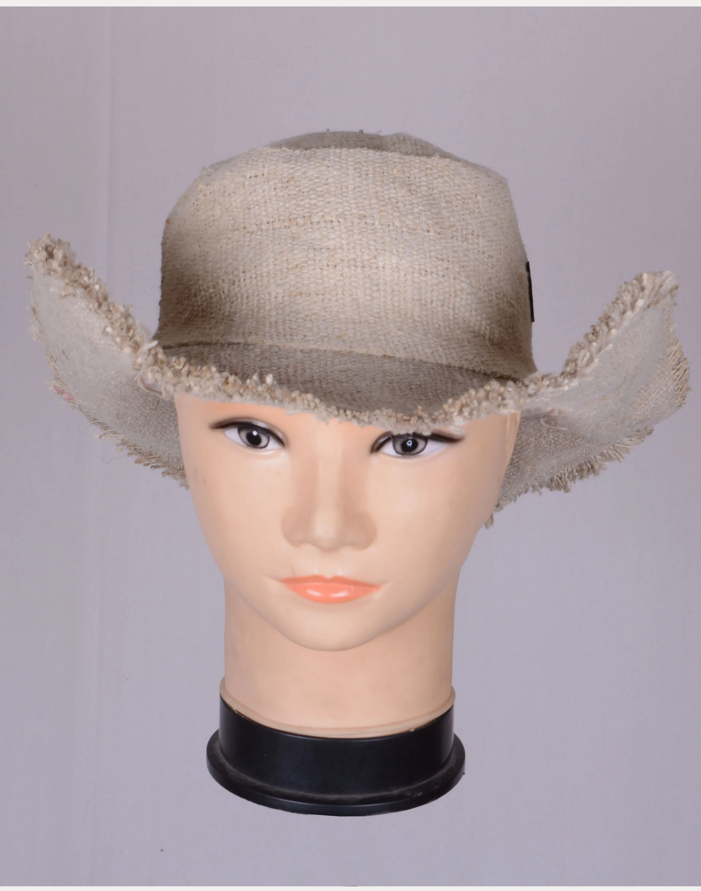 Ladies Fashion Natural Fringy Hat HSH 0026 A