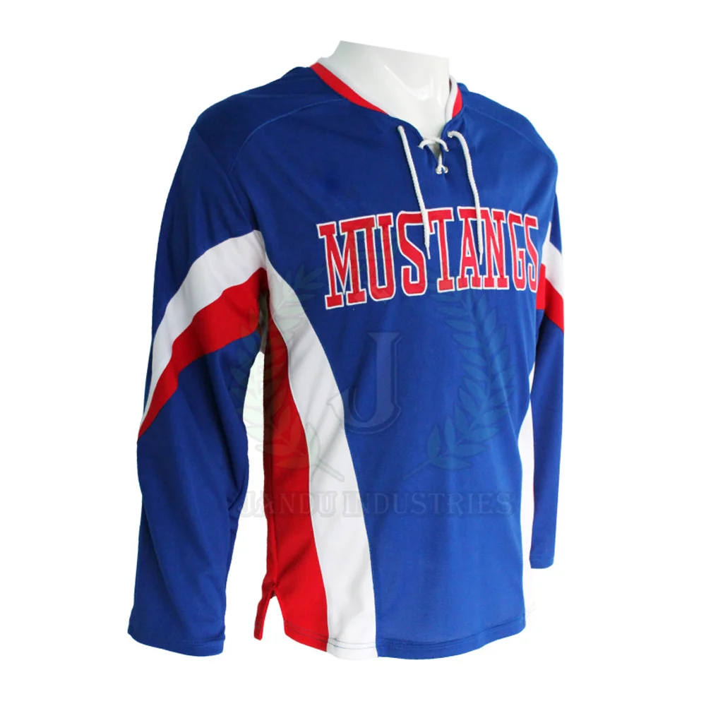 
Дизайнерская футболка из полиэстера для хоккея с шайбой, сублимированная Хоккейная Футболка 