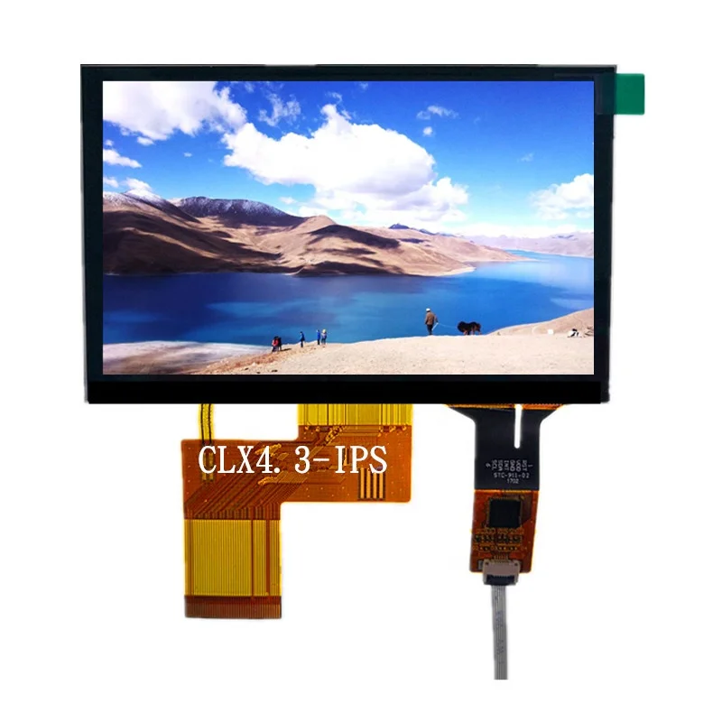 
with Capacitance touch panel 4.3 inch tft 40PIN IPS 480X272 LCD DISPLAY SCREEN MOIDULE 