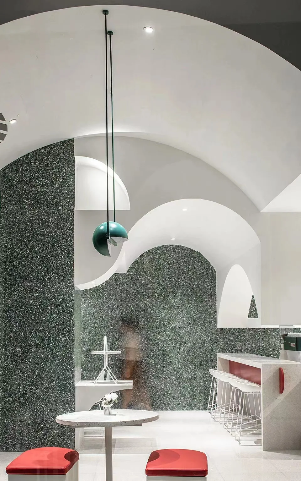 terrazzo table  home decor new design 900*900mm terrazzo aritificial stone