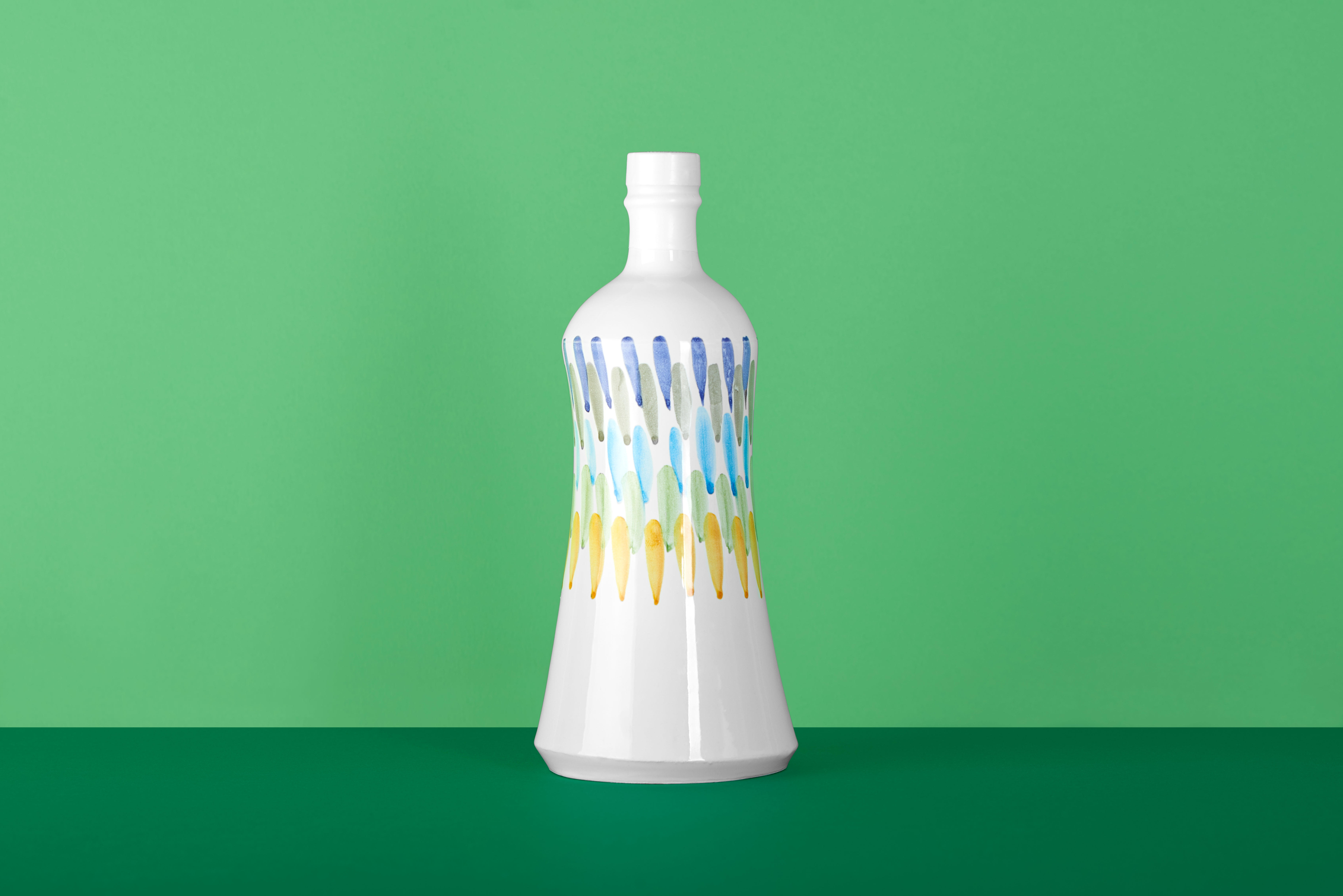LOLIO CERAMIC COLLECTION Italian Extra Virgin Olive Oil Monocultivar Coratina 0,500 L - Frantoio Paparella - Puglia - Italy