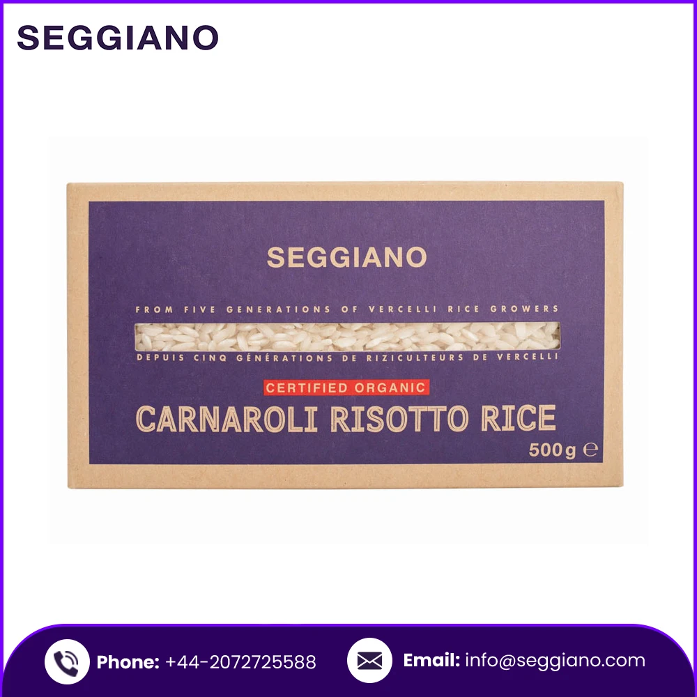 2021 Hot Selling Best Price Seggiano Organic Carnaroli Risotto Rice 500g