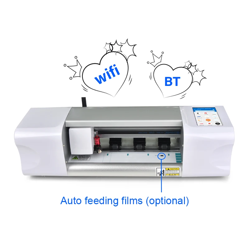 OEM ODM Hydrogel Back Stickers Cutting Machine High Speed Cutting Mobile Phone Skin Making Machine