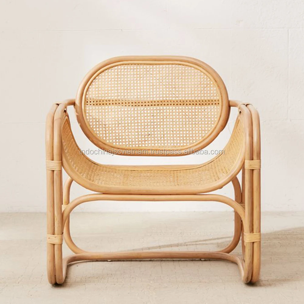Rattan Relax Lounge Chair in Natural Wholesale Decor Home Made in vietnam