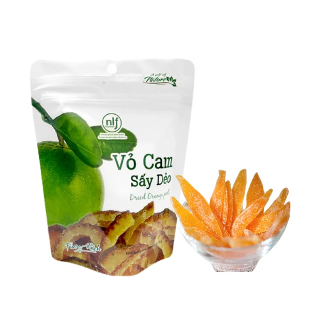 100% Natural High Quality Fruit Soft dried Orange Peel from Vietnam 75g (11000001795497)