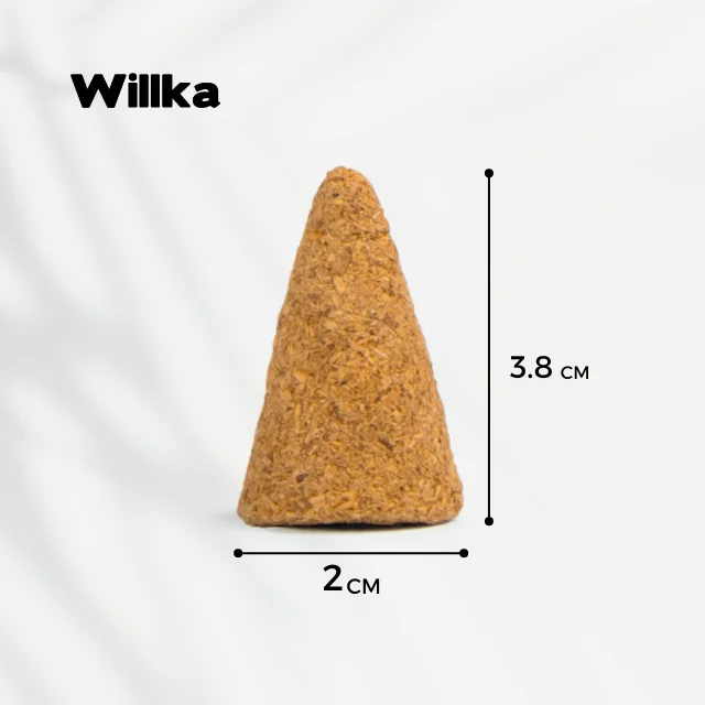 DARMONY PALO SANTO CONES / BURSERA GRAVEOLENS / PALO SANTO / HOLY WOOD / 100% ORGANIC / RELAX / YOGA / HAPPINESS /