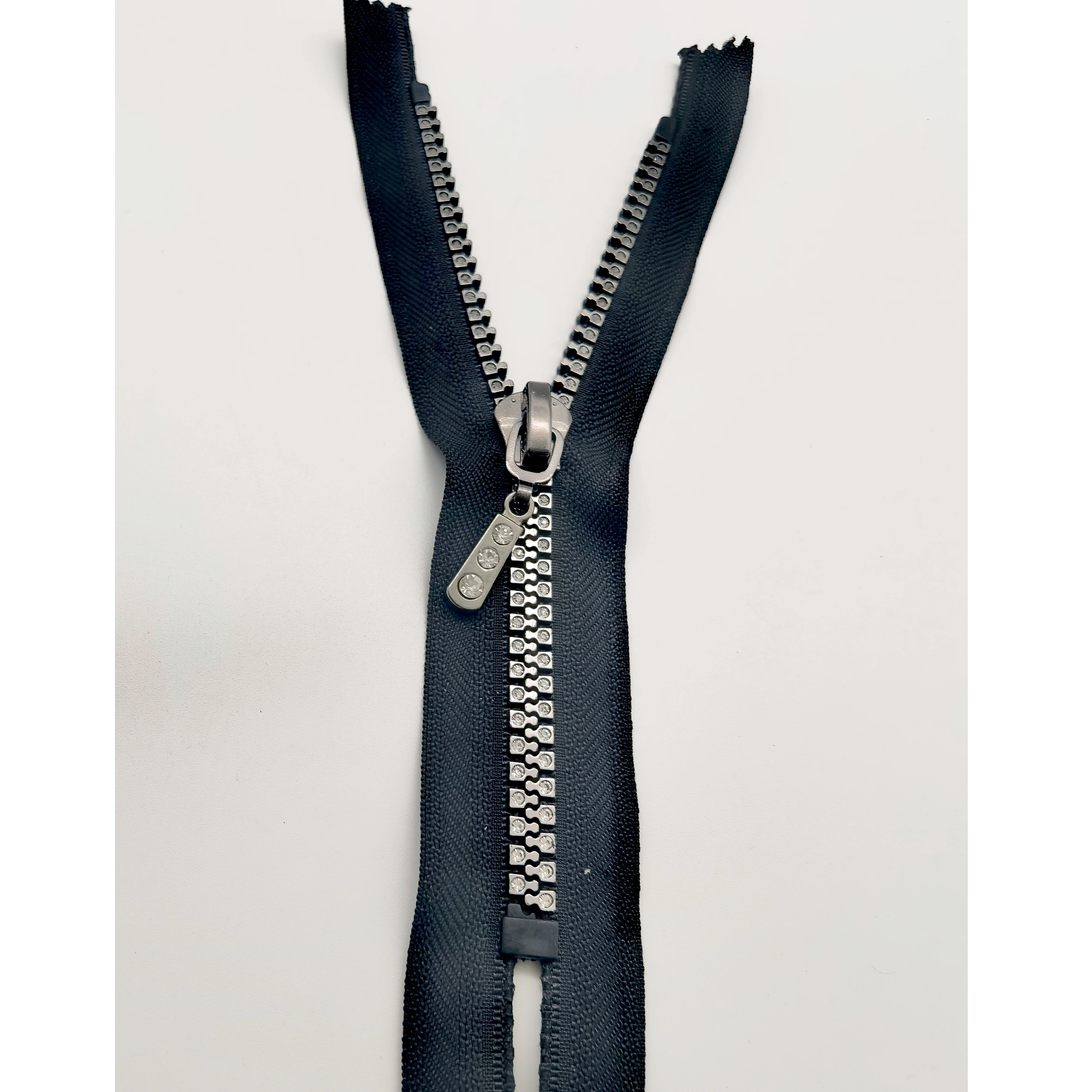 Fancy No.5 Rhinestone  Zipper Auto Lock  50 60 70 80 90cm