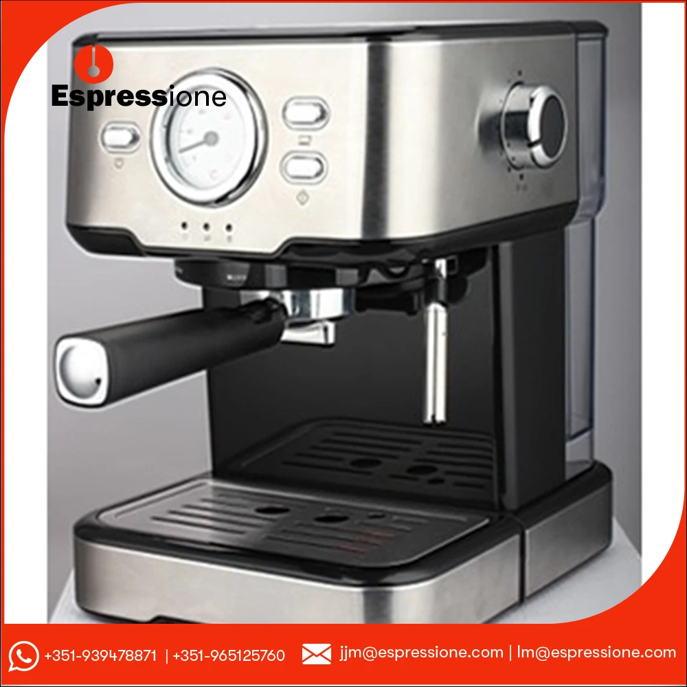 Espresso Coffee Cappuccino Machine New High Quality With Gauge