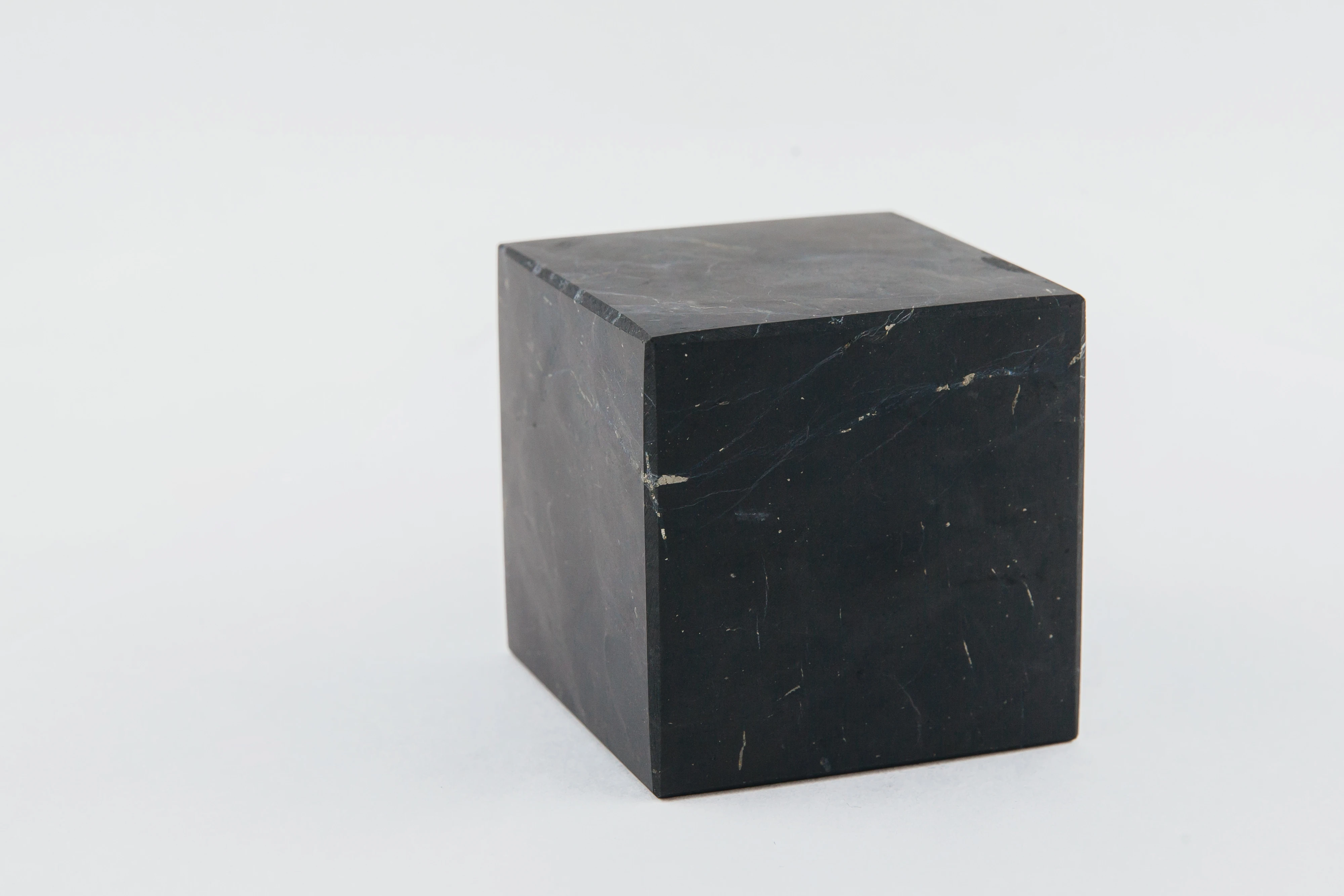 Shungite cube 9 cm unpolished. Crystal cube for emf balance and protection. Magnetic anti stress cube. crystals wholesale bulk.